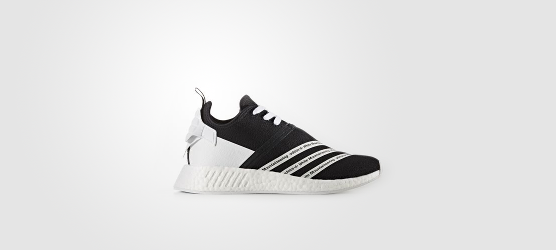 CG3648 White Mountaineering x adidas NMD R2 Primeknit Black 1110x500