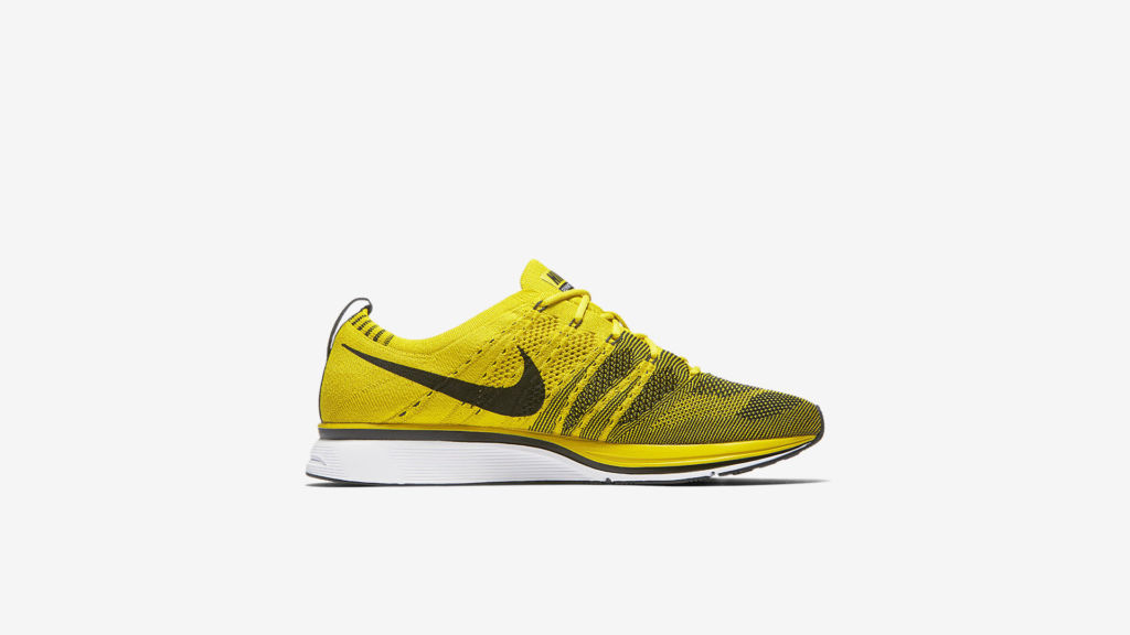 nike flyknit trainer citron