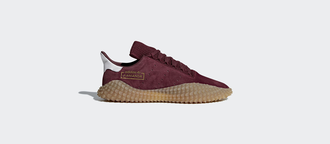 CQ2219 adidas Kamanda Burgundy