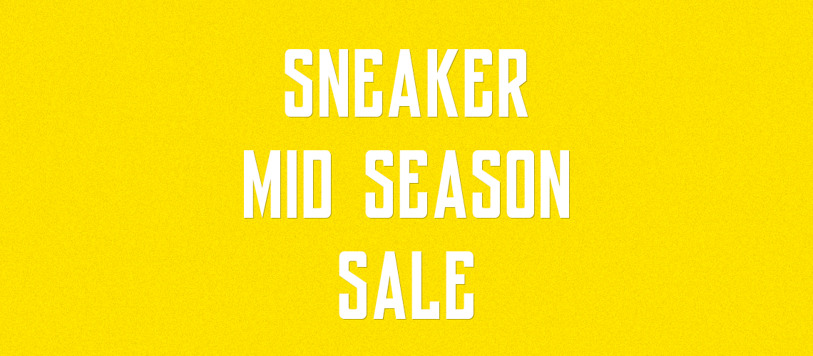 Sneaker Mid Season Sale 2018