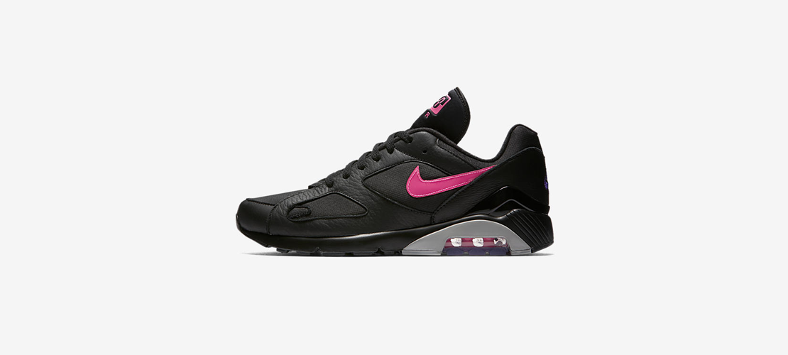 AQ9974 001 Nike Air Max 180 Black Pink Blast 1110x500