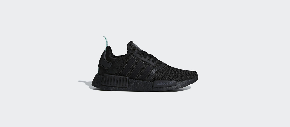AQ1102 adidas NMD R1 Black Mint