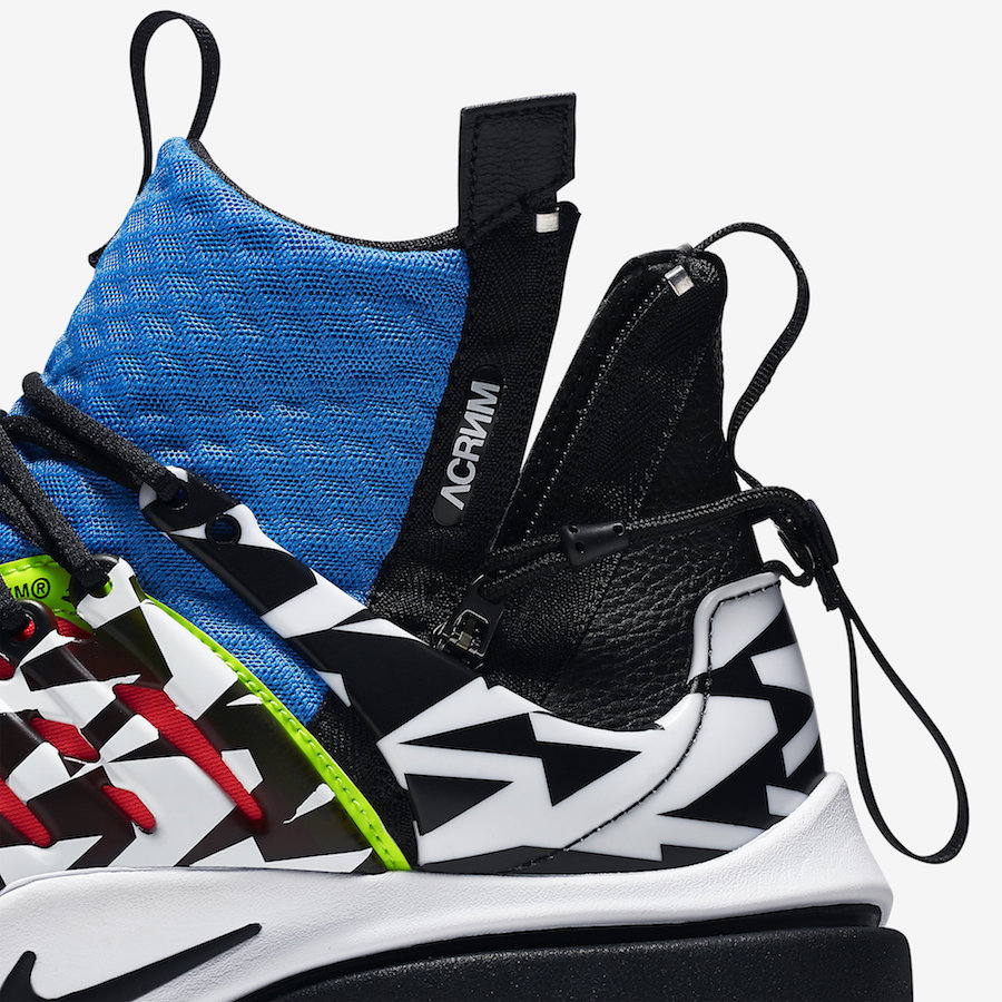 ACRONYM x Nike Air Presto Mid Racer Pink SNKR