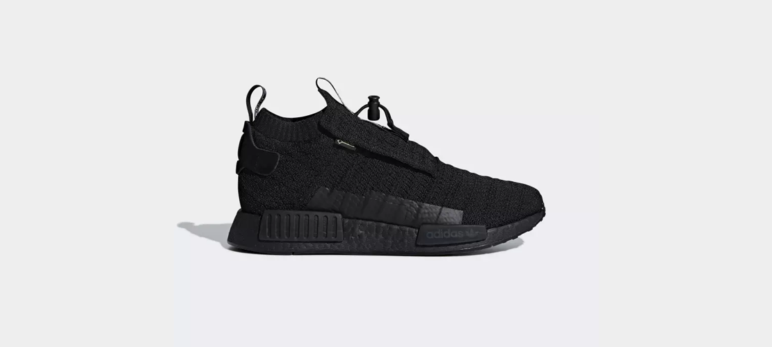 AQ0927 adidas NMD TS1 Primeknit GTX Black 1110x500