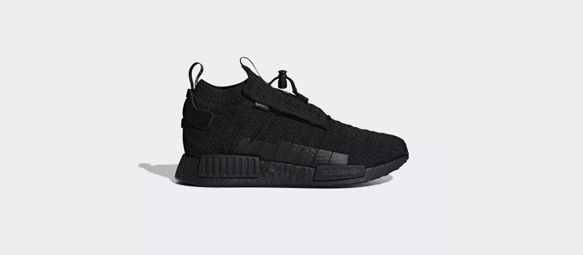 AQ0927 adidas NMD TS1 Primeknit GTX Black