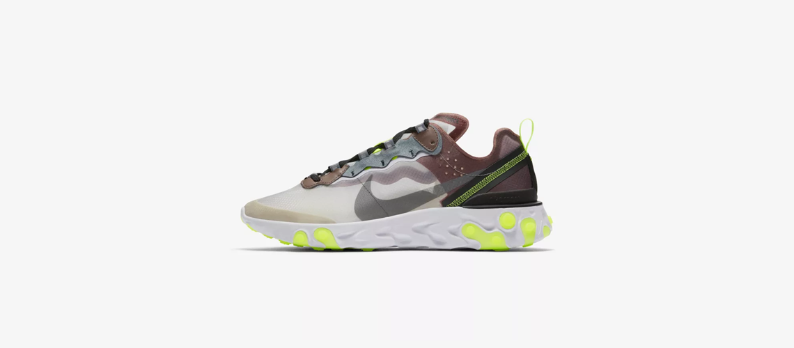 AQ1090 002 Nike React Element 87 Desert Sand