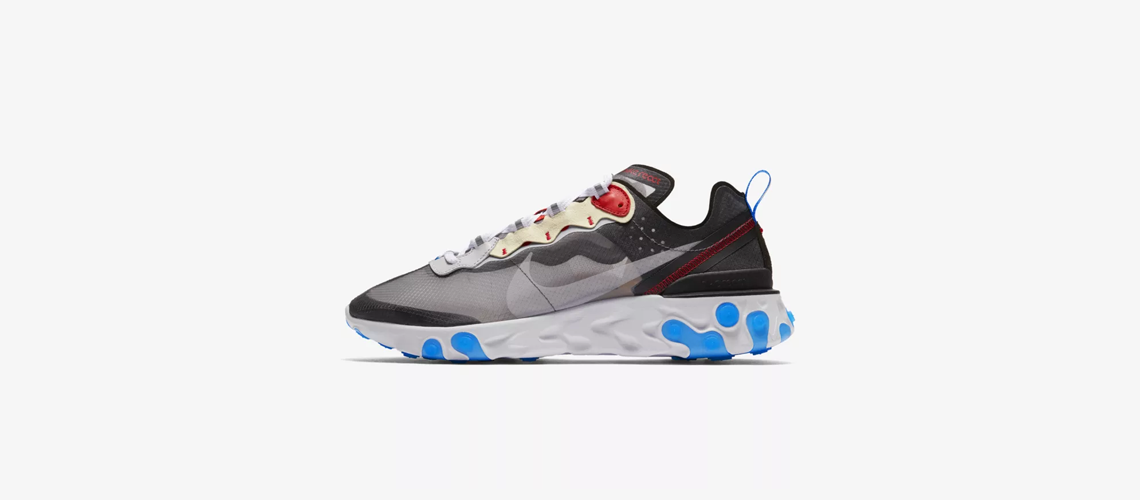 AQ1090 003 Nike React Element 87 Dark Grey
