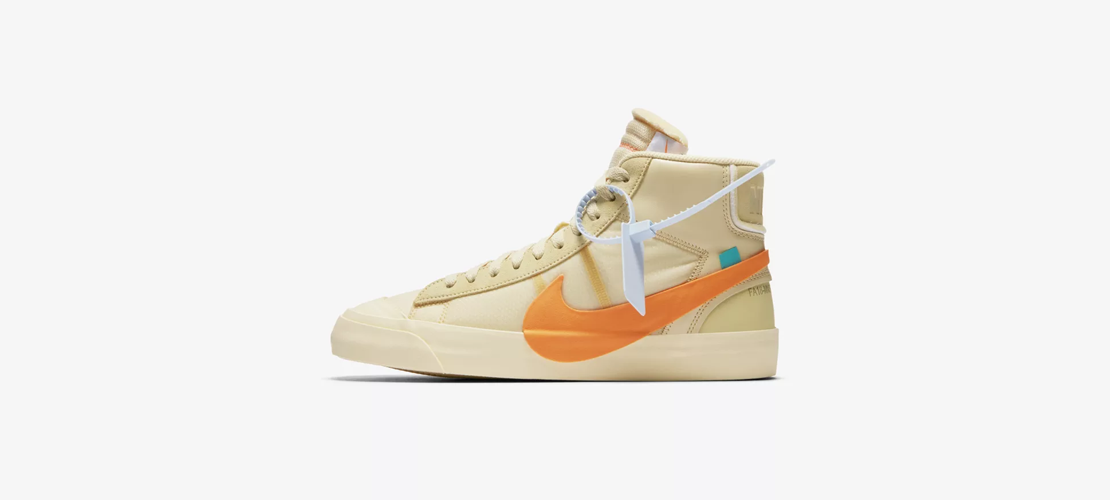 AA3832 700 Off White x Nike Blazer Mid Orange 1110x500