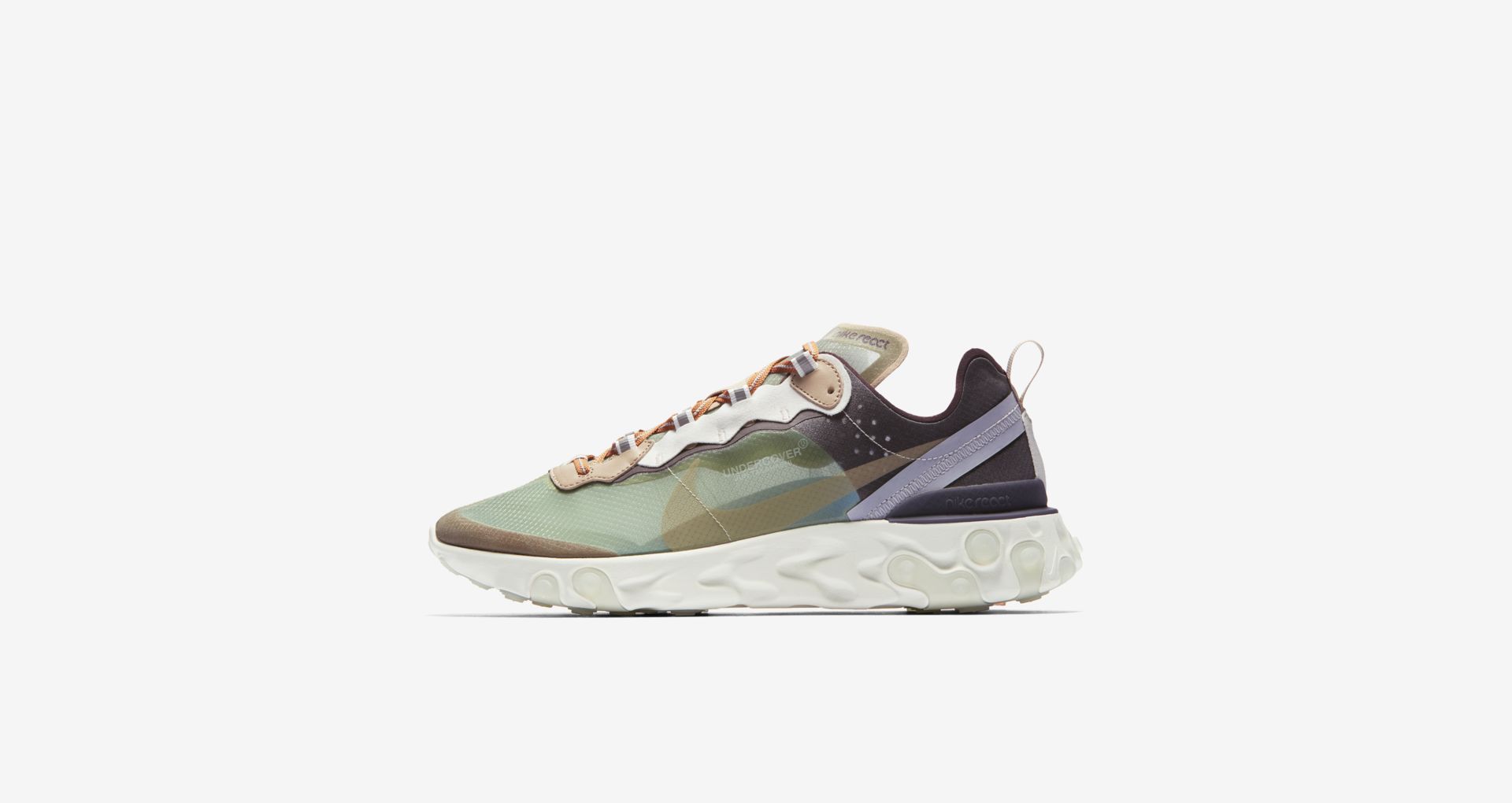 undercover x nike react element 87 green mist