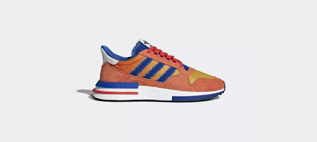 D97046 Dragonball Z x adidas ZM 500 RM Son Goku 1110x500