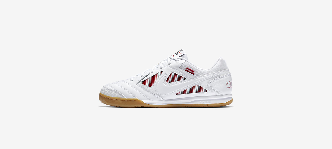 Supreme x Nike SB Gato White 1110x500