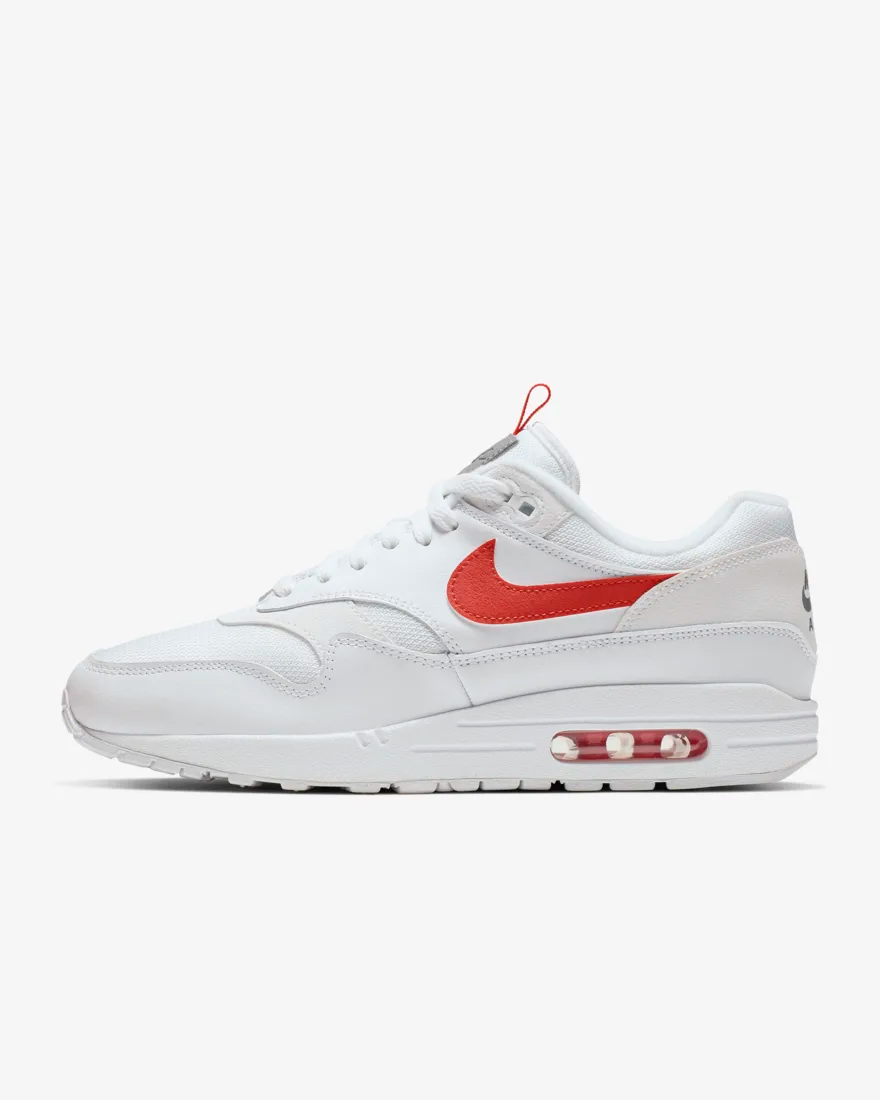 nike air max 1 se white orange