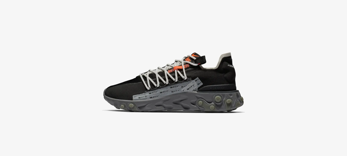 Nike React Runner WR ISPA Black 1110x500