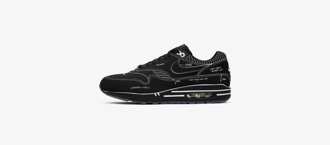 CJ4286 001 Nike Air Max 1 Sketch To Shelf Black 1140x500